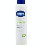 اسپری ضد تعریق بدن وازلین Vaseline Aloe Sensitive  عصاره آلوئه ورا 250میل