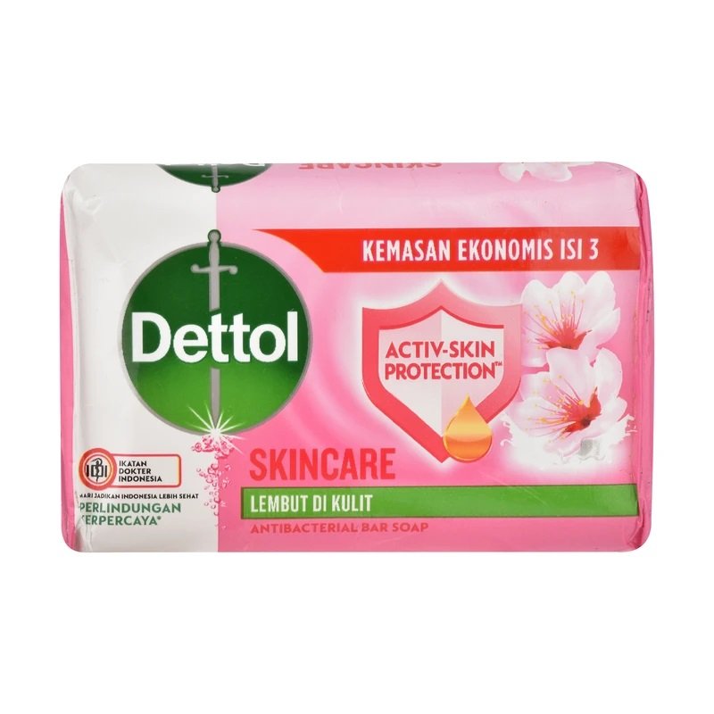صابون دتول Dettol آنتی باکتریال مناسب حمام رایحه گلی حجم ۱۰۰ گرم