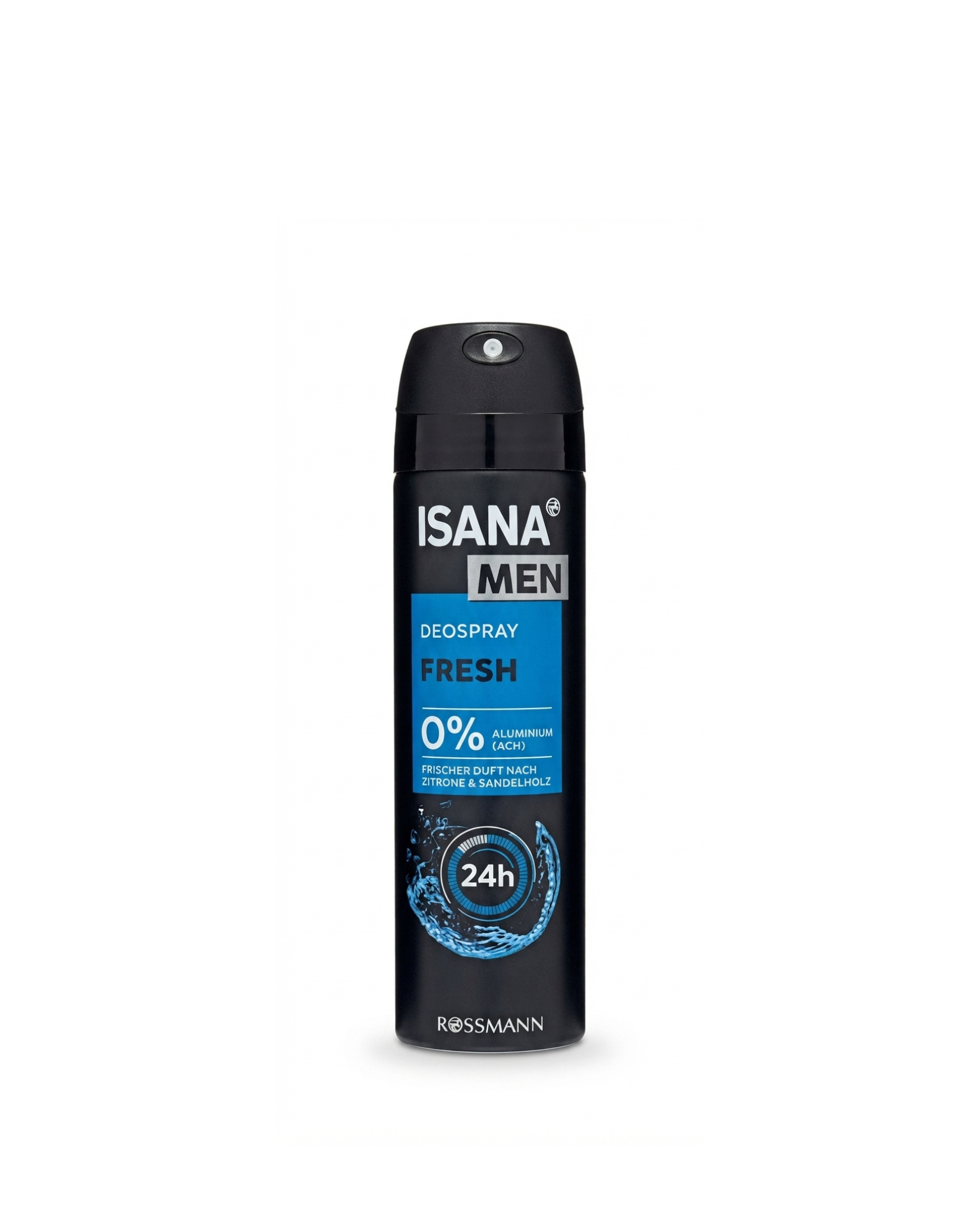 اسپری دئودورانت مردانه ایسانا (ISANA MEN) مدل Fresh بدون آلومینیوم | ساخت آلمان